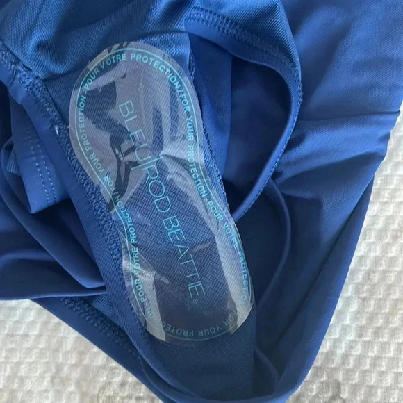 BLEU BY ROD BEATTIE RING ME UP ASYMMETRICAL ONE SHOULDER ONE PIECE - Picture 9 of 11